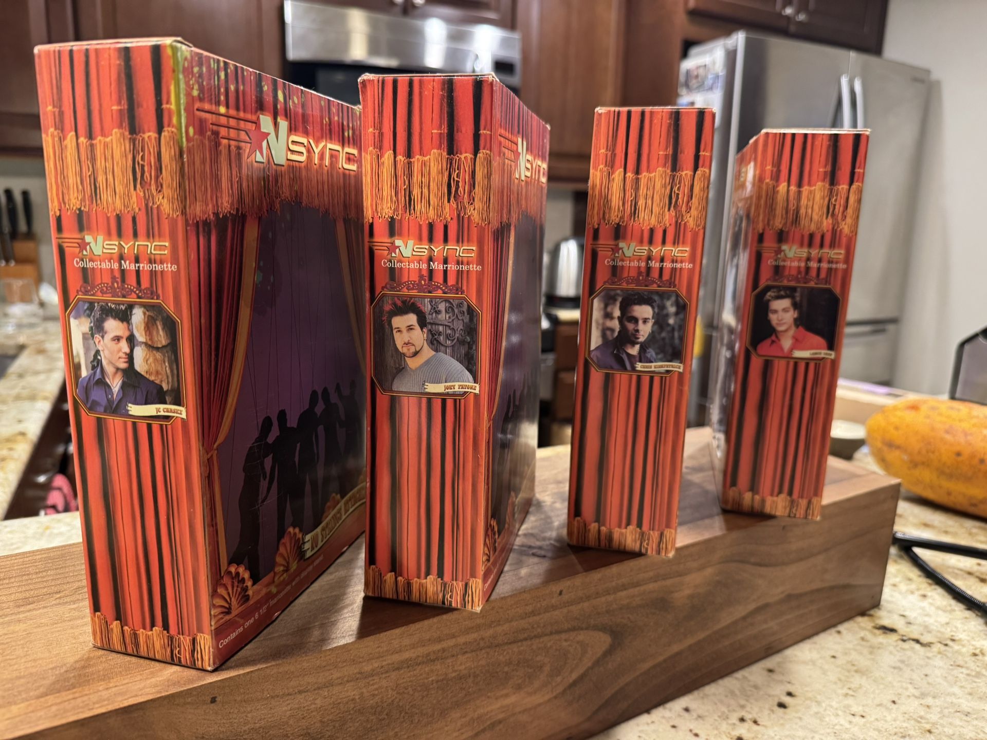 NSYNC On Tour 2000 Collector's Edition Marionette Dolls. 