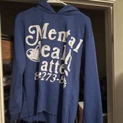 Blue Mental Health Hoodie