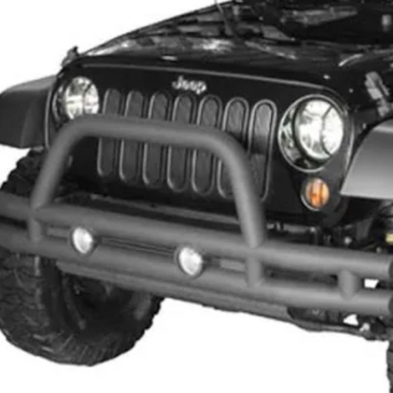 Jeep Wrangler Rugged ridge 3” Double tube Front Bumper 