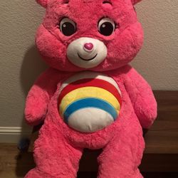 Large PINK Carebear Plush!! 
