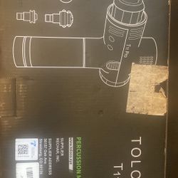 TOLOCO Massage Gun, Upgrade Deep Tissue Back Massager with 8 Replacement Heads, Percussion Massage Guns for Athletes for Pain Relief, Super Quiet Elec