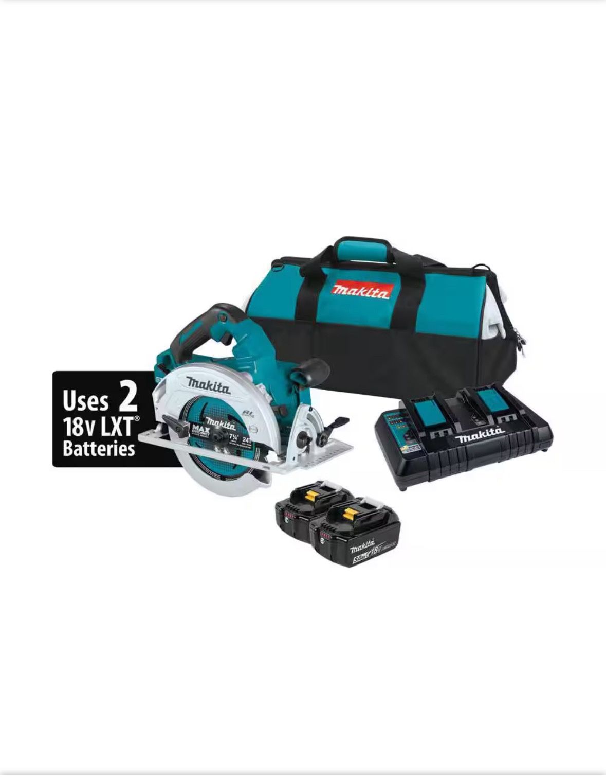 🔥 Makita XSH06PT 36V (18V X2) Brushless 7-1/4" Circular Saw Kit – Brand New!