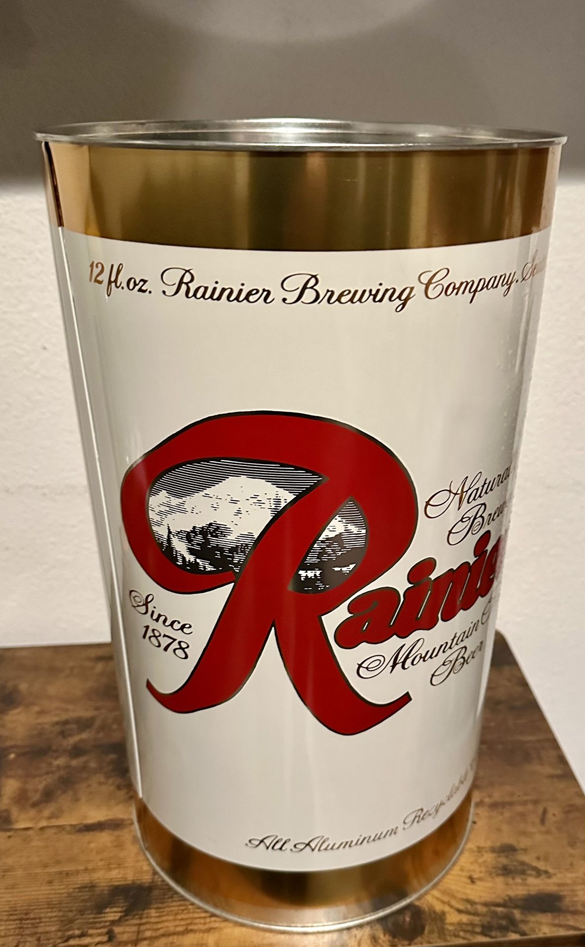 Rainier Beer Oversized Display Sign