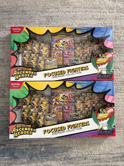 Ascended Heroes Focus Fighters Premium Collection