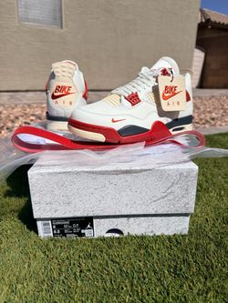 Nike Air Bike Jordan 4 Retro OG Nigel Sylvester Brick After Brick NEW/RECEIPT SIZE: 8 FIRM $270 ONLY!