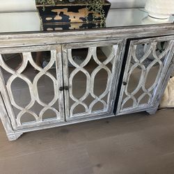 Mirror Console 57 Inches Wide By 17 Deep
