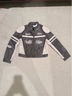 Bershka Vintage Leather Jacket