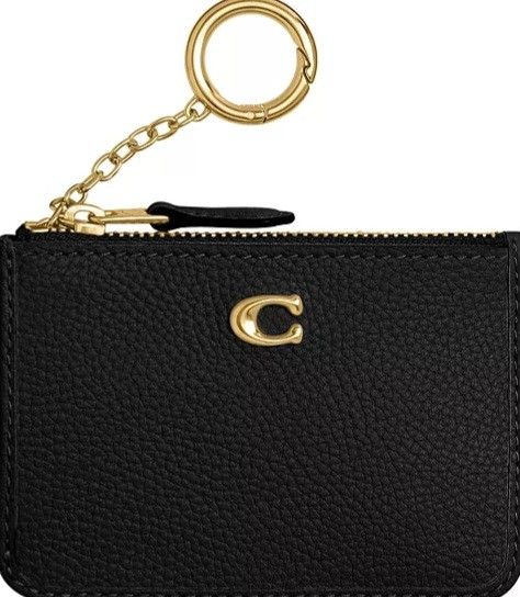Brand New Coach Leather Wallet ID Card Case