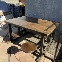 World Market Galvin Cafeteria Dining Table & Stools