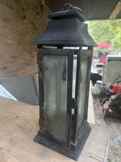 Cast iron lantern