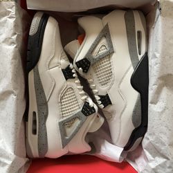 Jordan 4 White Cement Size 11
