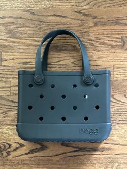 Bitty BOGG Bag in BLACK With Clear Zippered Inner Bag NWOT