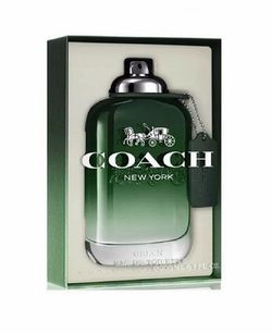 200ml!!! COACH NEW YORK GREEN PERFUME FOR MEN