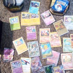 Pokemon Cards Halos And Normal Cards Great Condition 