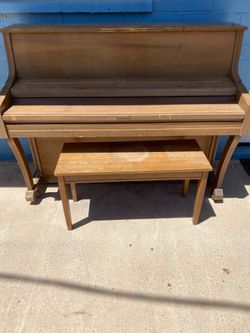 Kimball Upright Piano with Bench
