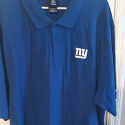 New York Giants Polo Shirt Size 2x