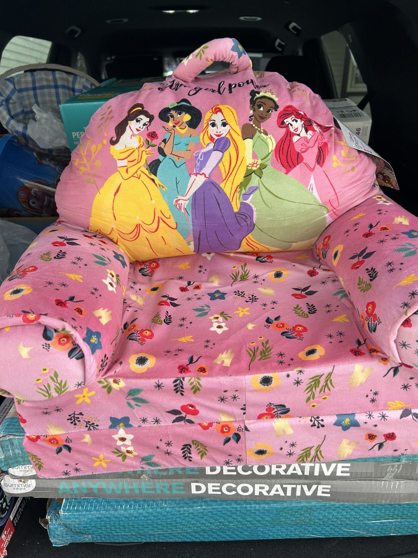 Brand New Disney Princess 2-in-1 Flip Out Chair