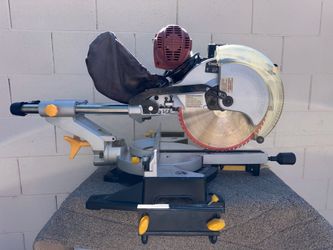 Chicago Electric 12" Double Bevel Sliding Compound Miter Saw w/ Laser Guide