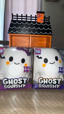 Ghost squishy  crazy fun boy or girl ghost squishy toy