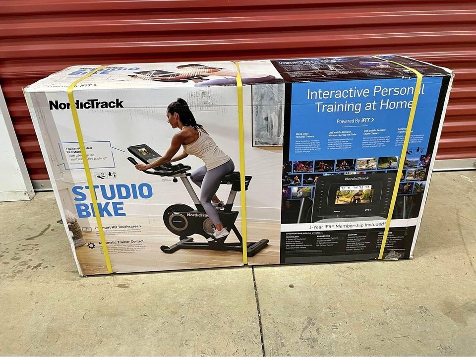 NordicTrack Studio Bike with 7” Smart HD Touchscreen