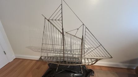 Curtis Jere’ Sail Ship Sculpture