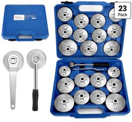 23 Piece Oil Filter Wrench Set, Oil Filter Socket Set