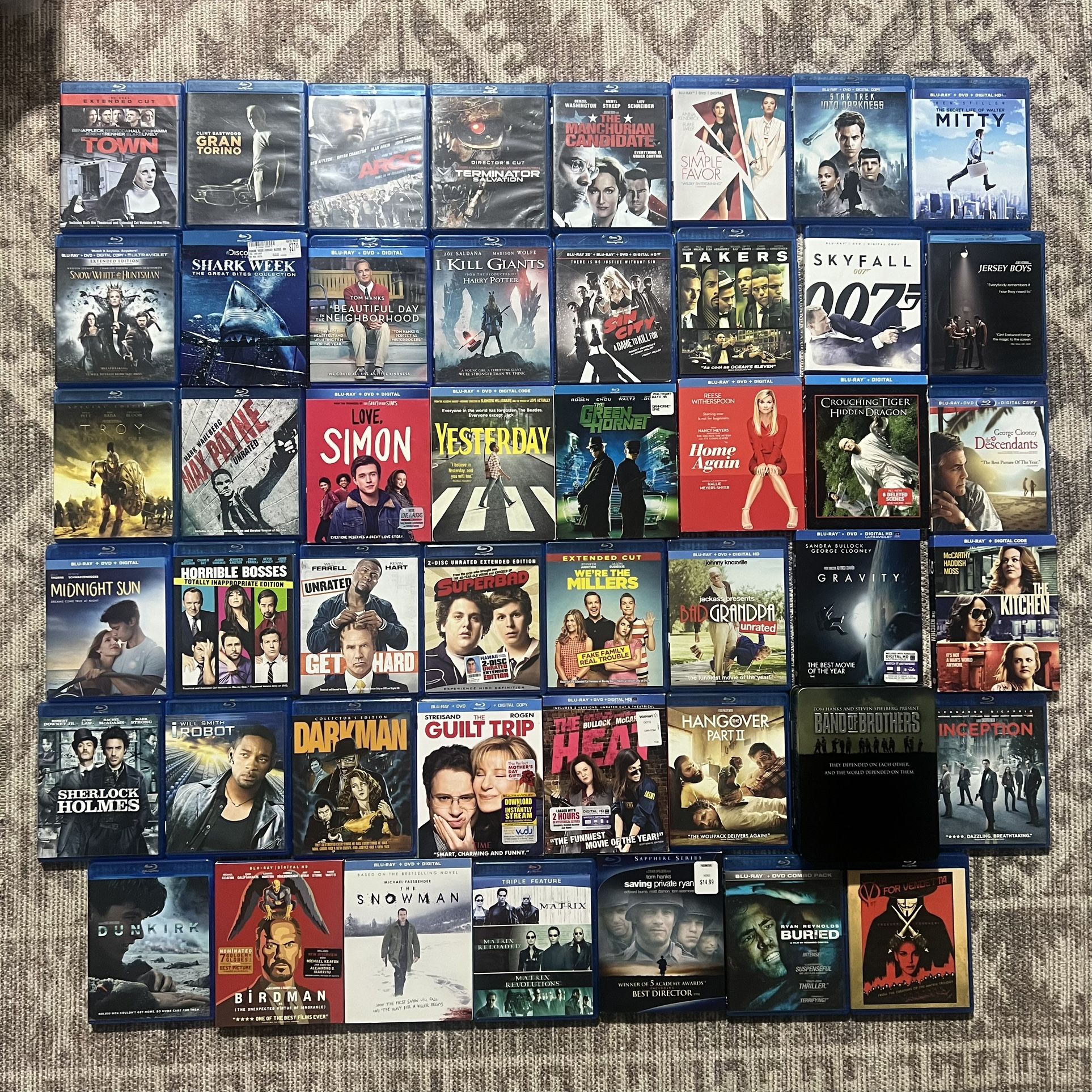 Lots of Blu-Ray Movies