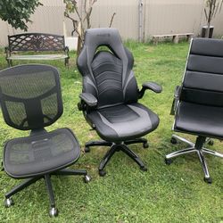 3 Chairs Work Good 