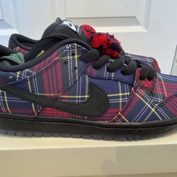 Nike SB Dunk Low “Nardwuar”   Size 10.5  Brand New 