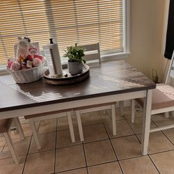 Brand New Table And Two Chairs.. 