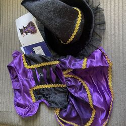 xs doggie witch costume