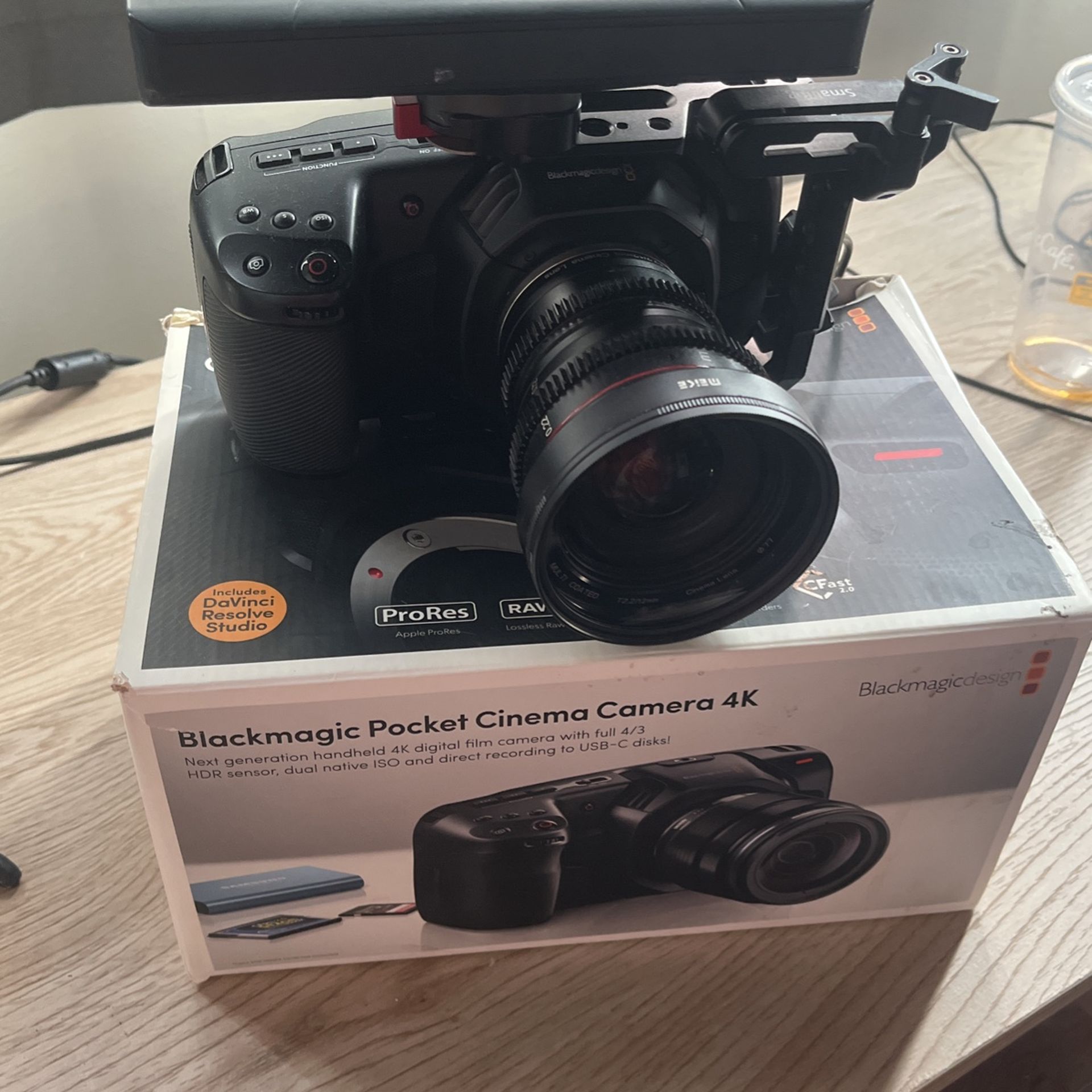 Black Magic Pocket Cinema Camera 4k for Sale in Rocky Hill, CT OfferUp