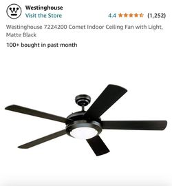 Westinghouse 52-inch LED Indoor Ceiling Fan