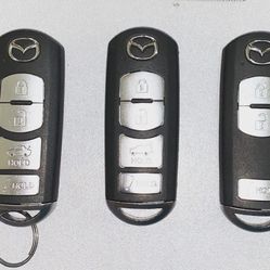 Mazda new key fob Mazda CX7 key fob Mazda CX9 key fob