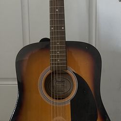 Fender acoustic guitar