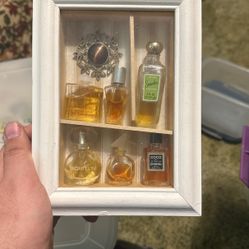 Decorative Actually Perfume Bottles Picture Frame