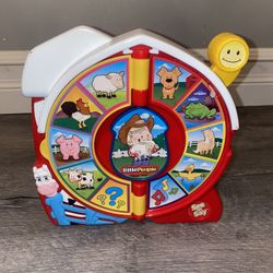 Fisher-Price Little People Toddler Learning Toy, See ‘n Say The Farmer Says, Game with Music Sounds & Phrases Ages 18+ Months