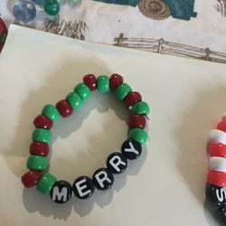 Merry Christmas Bracelet 