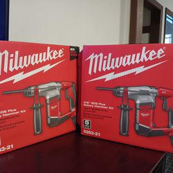 2 Milwaukee  Hammer Kits Brand New In Box Never Opend 