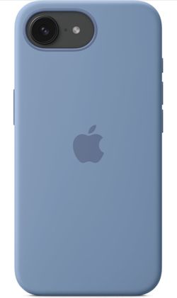 Apple iPhone 16e Silicone Case – Winter Blue ​​​​​​​