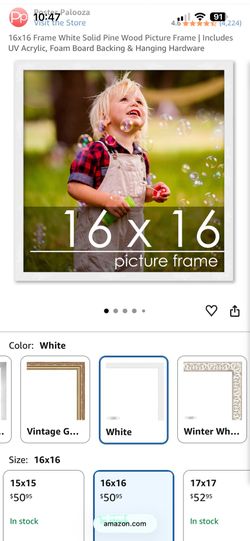 16x16 photo frame