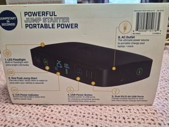 ACDC Max Portable Power Station & Car Jump Starter