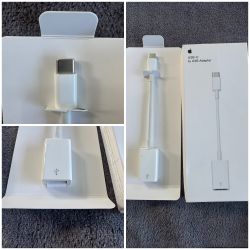 USB-C to USB Camera Adapter, USB 3.0 OTG Cable for iPhone/iPad to Connect Card Reader, USB Flash Drive, U Disk, Keyboard, Mouse, Hubs, MIDI, Plug & Pl