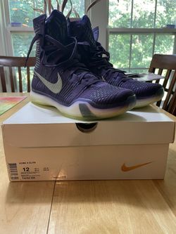 Kobe X Elite Purple Size 12