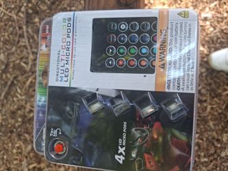 Multicolored led micro pods