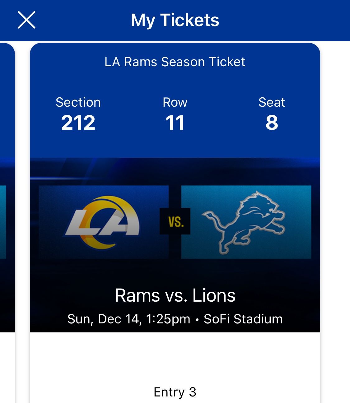 Rams Vs Lions