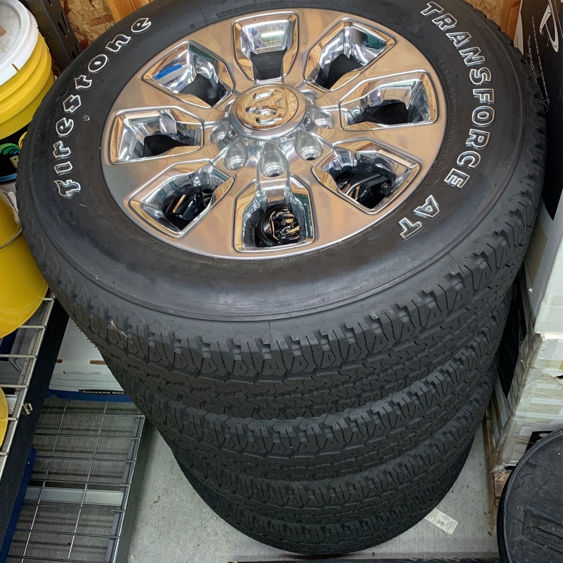 20” Dodge Ram Limited Tire And Wheel OEM Cummins 2(contact info removed)