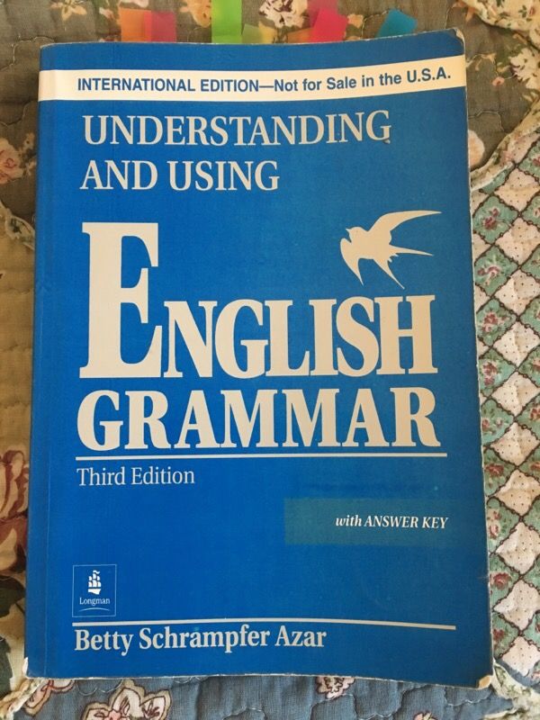 English grammar with answer key