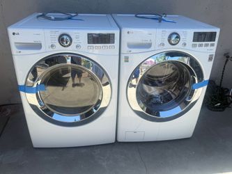 Washer and gas dryer LG