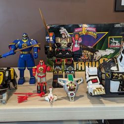 Vintage 90's Power Rangers Mighty Morphin Collection